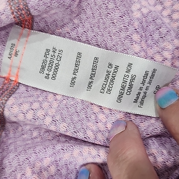 C9 by champion Duo Dry Racerback tank, Purple and pink. Small - Picture 5 of 5